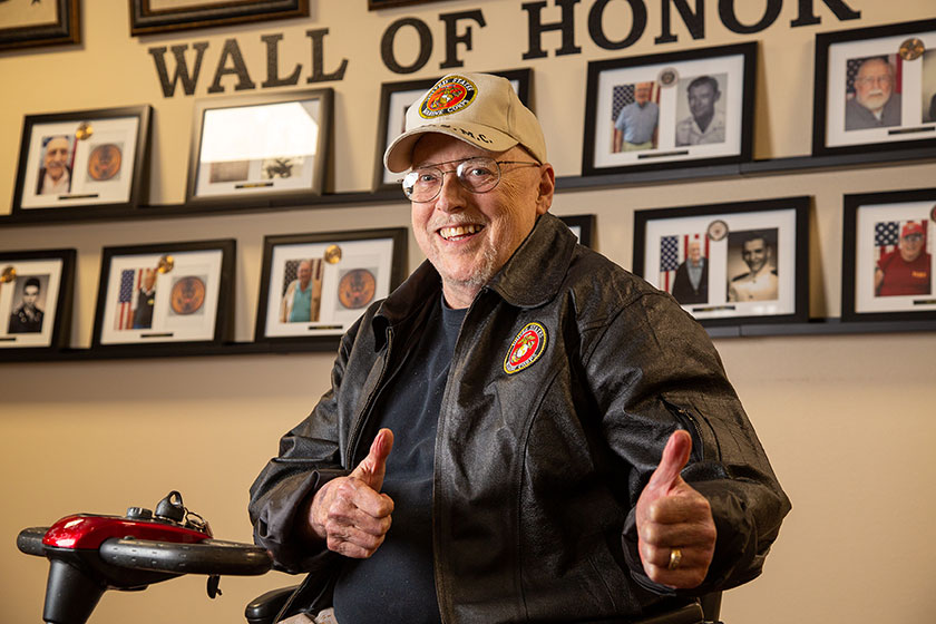 The Wall of Honor at Mountain View Gardens